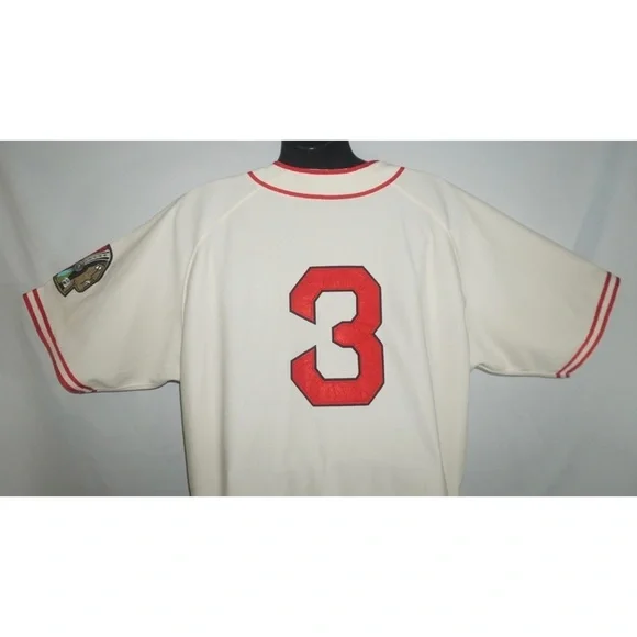 Babe Ruth Boston Braves Mitchell & Ness Cooperstown Collection Jersey 3XL 56 - Picture 7 of 9